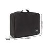 Makeup Carry Case with Adjustable Dividers