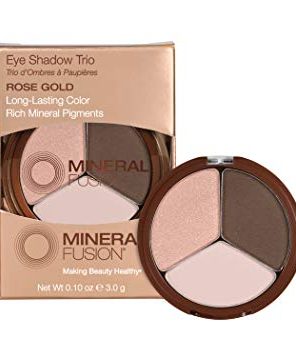 Mineral Fusion Eye Shadow Trio, Rose Gold