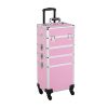 Yaheetech Proessional Travel Makeup Train Case
