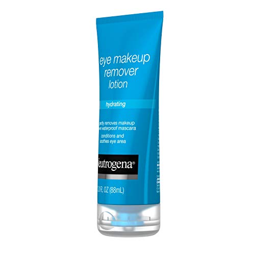 31cNom10sTL Neutrogena Hydrating Eye Makeup Remover Lotion - Gentle Daily Remover with Aloe & Cucumber Extracts, 3 oz - Refreshing Care for Waterproof Mascara