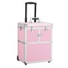 Pro Rolling Makeup Case with Lockable Latches