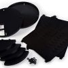360 Rotating Makeup Organizer - Adjustable Shelf Height
