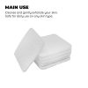 Mini Exfoliating Sponges: Square Facial Cleansing and Makeup Removal Pads