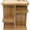 Bamboo Cosmetic Organizer for Makeup, Toiletries