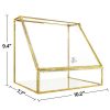 InnSweet Glass Makeup Organizer and 2 Jewelry Drawers Bundle