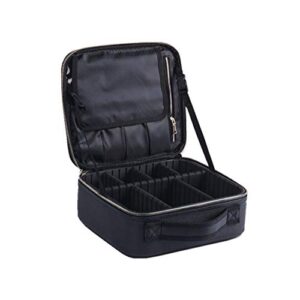 3 Layers Makeup Case - Professional Waterproof Travel Organizer