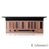 Your Look – Professional 12-Color Bare Eyeshadow Palette – Shimmer & Matte