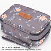 Small Makeup Bag for Purse and Travel with Brush Organizer