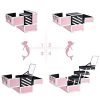 Makeup Train Case Cosmetic Box 10 Inches Jewelry Organizer