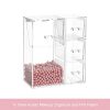 HOSEN Clear Acrylic Makeup Brush Holder Makeup organizer