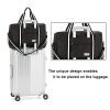 Lightweight Waterproof Foldable Travel Duffle Bag (Black) - Your Ultimate Travel Companion