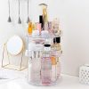 Adjustable Cosmetic Storage Display Case 360 Degree Rotating