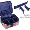 Travel Makeup Bag Large Cosmetic Bag for Women and Girls