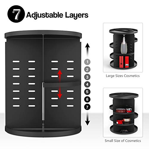 414F7L6uQjL.SL1500 Syntus 360 Rotating Makeup Organizer