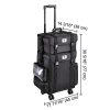Style Meets Function – 2-in-1 Rolling Makeup Case with Drawers for Artists  