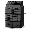 Makeup Organizer Acrylic Cosmetic Storage Drawers and Jewelry Display Box