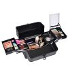 Joligrace Makeup Train Case Professional 12 inch