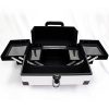 Professional 12” Make Up Artist Organizer Kit/Cosmetic Box Makeup Train Case