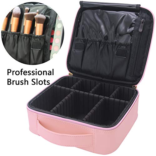 416+r5oZ4xL._SL500_ Travel Makeup Case, With Compartments Neceser De Maquillaje