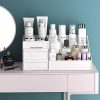 White Makeup Organizer Storage Case