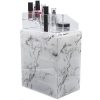 Sorbus Luxe Marble Cosmetic Makeup and Jewelry Storage Case