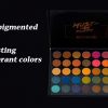 Unlock Your Inner Artist with the 35-Color Blendable Eyeshadow Palette - A Spectrum of Pigmented Shades for Every Occasion