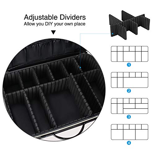 41+A2EDmftL._SL500_ Large Makeup Case Makeup Bag Organizer Large