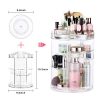 Spinning 360 Rotating Makeup Organizers - Effortless Storage for a Glamorous Setup