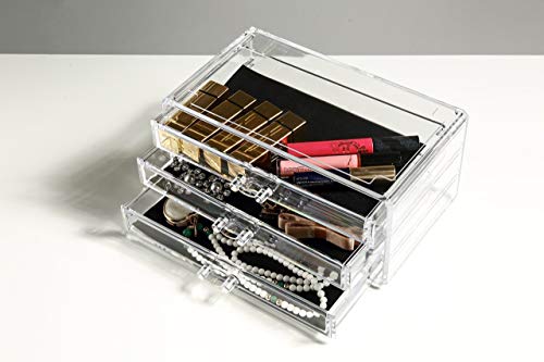 41BIlTjAGBL._SL500_ Unique Home Acrylic Jewelry and Cosmetic Storage