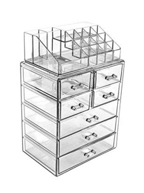 Desk Cosmetic Storage, Acrylic Makeup Organizer