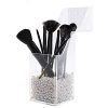 Makeup Brush Holder with Dustproof Lid