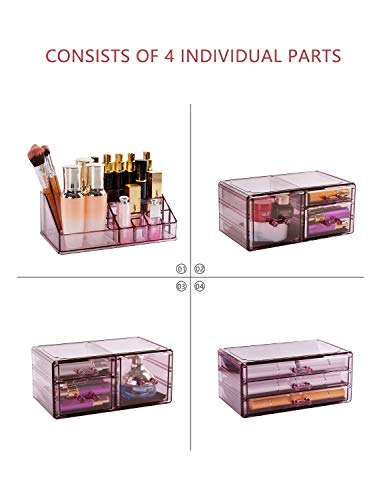 41+BzcG9isL._SL500_ Makeup Organiser Cosmetic Storage Makeup Case