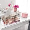 Clear Nail Polish Organizer 4 Tier Acrylic Display