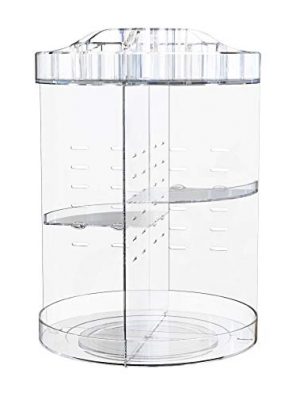 MoKo Makeup Organizer, Acrylic 360-degree Rotating