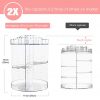 MoKo Makeup Organizer, Acrylic 360-degree Rotating