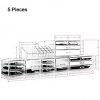 Acrylic Jewelry and Cosmetic Storage Makeup Organizer Set