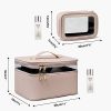Large Cosmetic Bags Double Layer - Ultimate Makeup Organization