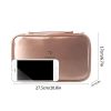Beauty Routine with the Skilled Beauty Case in Luxurious Rose Gold - The Ultimate Makeup Organizer for Home and Travel