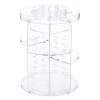 Adjustable Cosmetic Storage Display Case 360 Degree Rotating