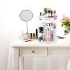Spinning 360 Rotating Makeup Organizers - Effortless Storage for a Glamorous Setup