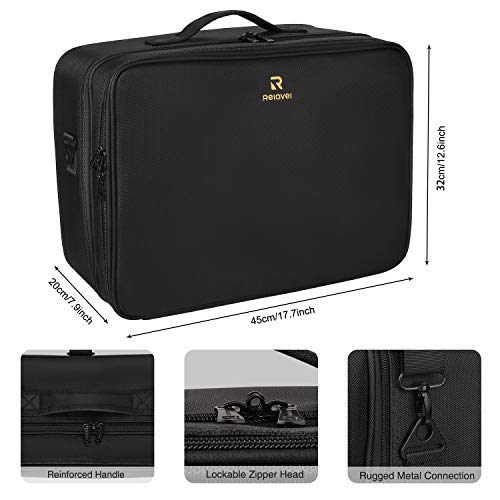 Extra Large Makeup Case Travel Makeup Train Case