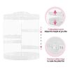 Bonzy Home Makeup Organizer 360-Degree Rotating