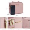 10-Inch Pink Makeup Bag – Compact & Elegant Travel Organizer
