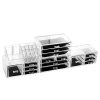 Acrylic Jewelry and Cosmetic Storage Makeup Organizer Set