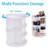 MOFIR Makeup Organizer 360 Degree Rotating