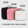 3 Layers Makeup Case - Professional Waterproof Travel Organizer