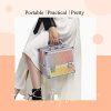 Joligrace Makeup Box Cosmetic Train Case for Women