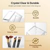 Makeup Brush Holder Organizer Acrylic Cosmetic Brushes Storage Box