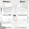 Benbilry Clear Makeup Organizer Tray