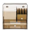 MOOCHI Tranlucent Black Large Makeup Organizer